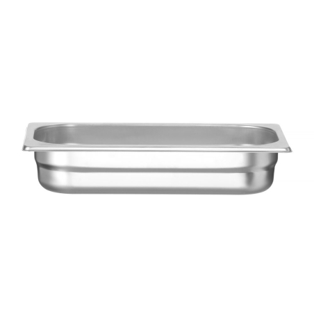 Bac Gastronorme Inox Perfor&eacute; GN 1/3, Profi Line, Hauteur 65mm - Hendi