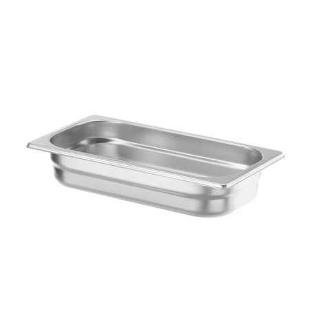 Bac Gastronorme Inox Perfor&eacute; GN 1/3, Profi Line, Hauteur 65mm - Hendi