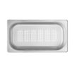 Bac Gastronorme Inox Perfor&eacute; GN 1/3, Profi Line, Hauteur 65mm - Hendi
