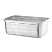 Bac Gastronorme Perfor&eacute; GN 1/1 Profondeur 200mm (28L) Inox Profi Line - Hendi