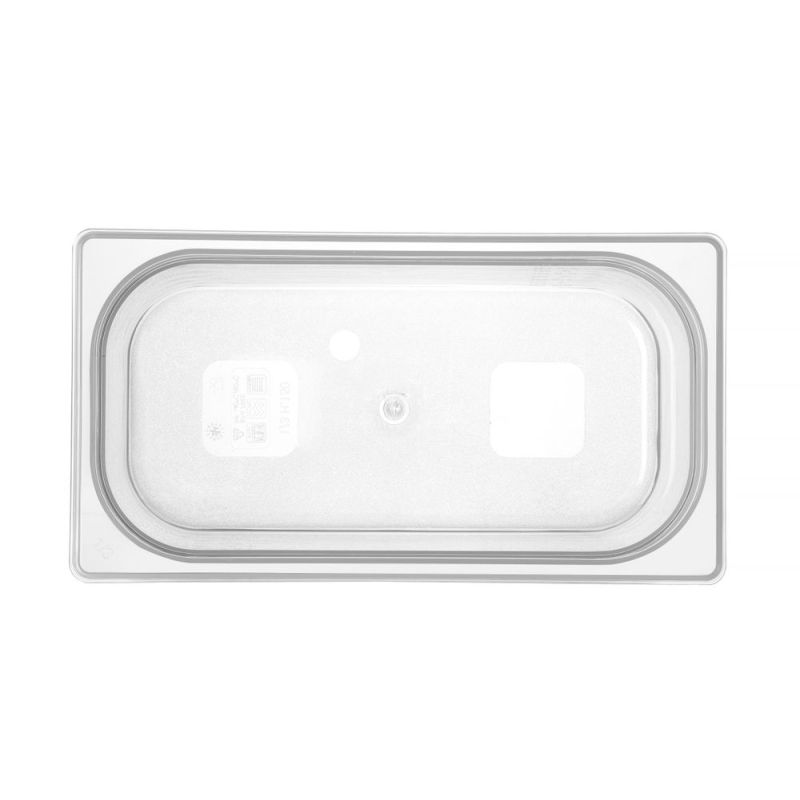 Bac Gastronorme Transparent GN 1/3, 2,5L, 325x176x65mm Professionnel - Hendi