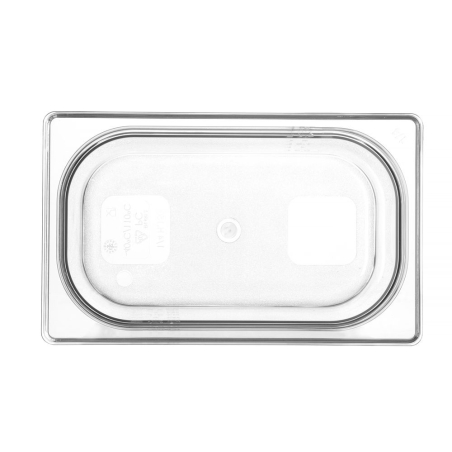 Bac Gastronorme Transparent GN 1/4 Profi Line 4L (265x162x150mm) - Hendi