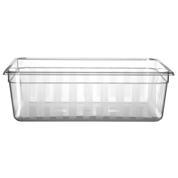 Bac Gastronorme Transparent GN 2/1, 58L, 650x530x(H)200mm - Hendi