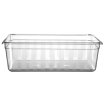 Bac Gastronorme Transparent GN 2/1, 58L, 650x530x(H)200mm - Hendi