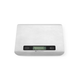 Balance de cuisine num&eacute;rique en acier inoxydable 5 kg (5000g) haute pr&eacute;cision - Hendi