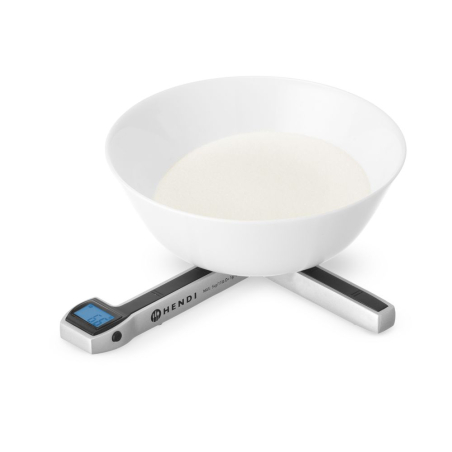 Balance de Cuisine Pliable Num&eacute;rique, 5kg Pr&eacute;cision, &Eacute;cran LCD - Hendi