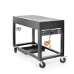 Barbecue &agrave; Gaz Professionnel Tampa Noir 10kW 1260x580x900mm - Hendi