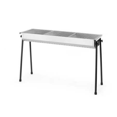 Barbecue charbon de bois professionnel Resto 1145x380mm - Hendi