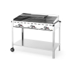 Barbecue Professionnel Gaz Green Fire 3 Br&ucirc;leurs Profi Line 17,4kW - Hendi
