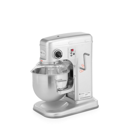 Batteur M&eacute;langeur Plan&eacute;taire Professionnel 7L Kitchen Line Argent 650W - Hendi