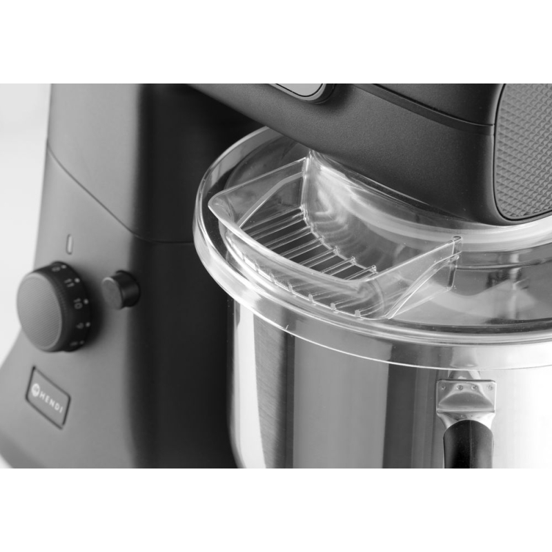 Batteur M&eacute;langeur Plan&eacute;taire Professionnel Blackbolt PRO 7L Noir - Hendi
