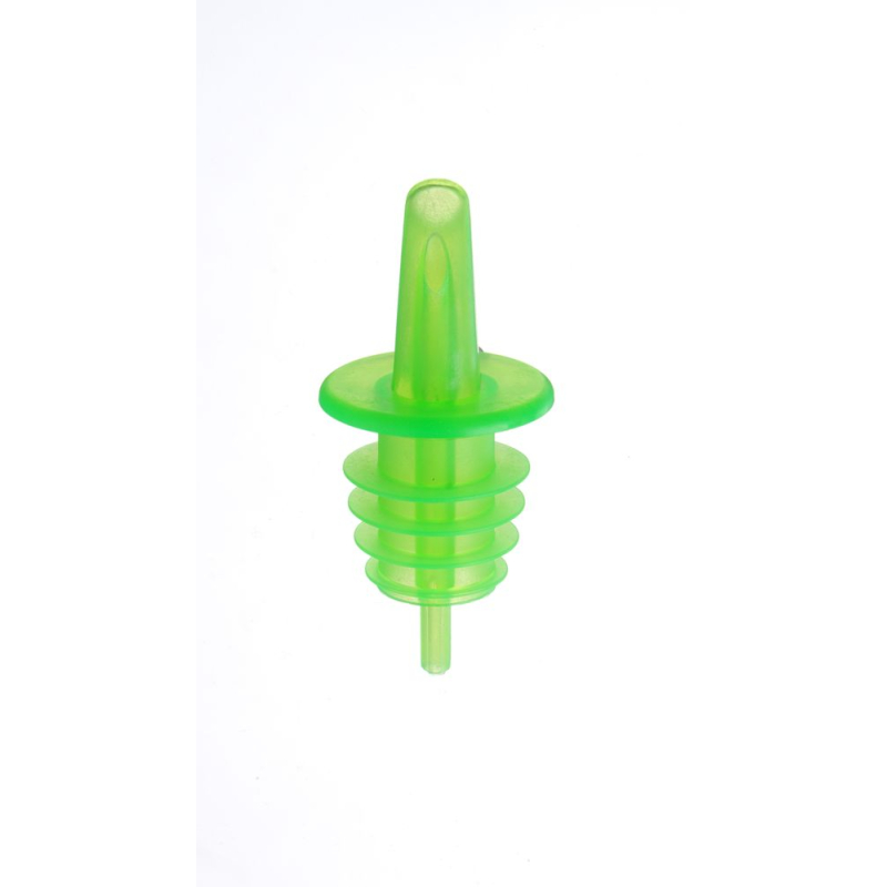 Bec-verseur &agrave; &eacute;coulement libre BarUp, Set de 6 (2 bleu, 2 rouge, 2 vert) - Hendi