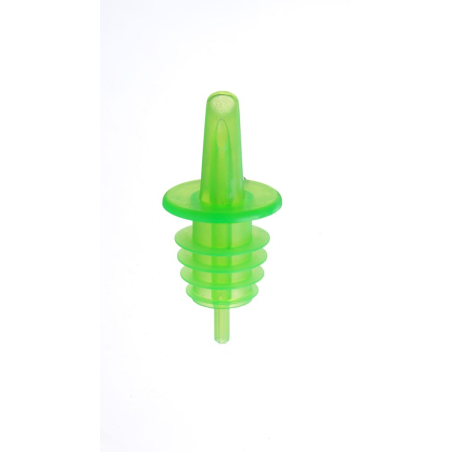 Bec-verseur &agrave; &eacute;coulement libre BarUp, Set de 6 (2 bleu, 2 rouge, 2 vert) - Hendi