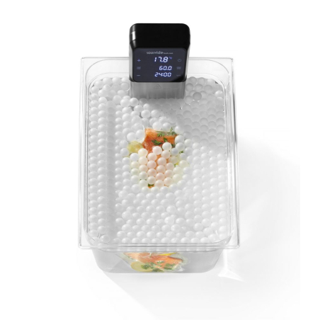 Billes de cuisson sous vide en polypropyl&egrave;ne, ⌀20mm, 500 pi&egrave;ces, max 110&deg;C - Hendi