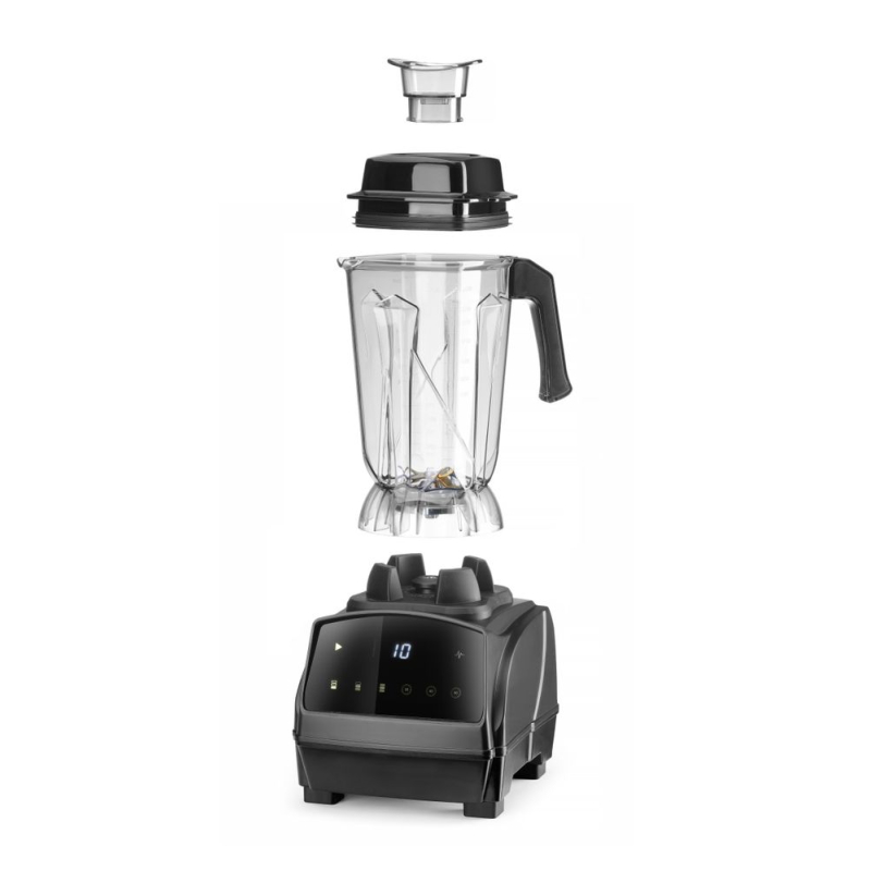 Blender Bar Num&eacute;rique Professionnel 2,5L pour Smoothies et Glace Pil&eacute;e - Hendi