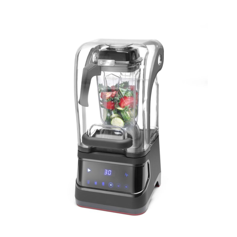 Blender Bar Num&eacute;rique Silencieux 1680W, 2,5L, pour Smoothies et Glace Pil&eacute;e - Hendi