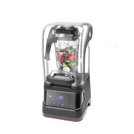 Blender Bar Num&eacute;rique Silencieux 1680W, 2,5L, pour Smoothies et Glace Pil&eacute;e - Hendi