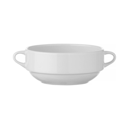 Bol &agrave; Soupe C&eacute;ramique Blanc 0,34L, Diam&egrave;tre 160mm - Hendi