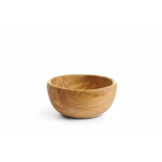 Bol de service en bois d'olivier pour snacks et d&eacute;corations, &Oslash;155x75mm - Hendi