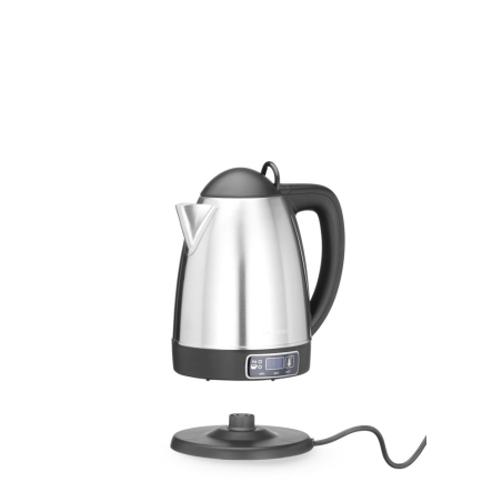Bouilloire &Eacute;lectrique Sans Fil 1,8L, R&eacute;glage de Temp&eacute;rature (40&deg;C &agrave; 100&deg;C), Anti-Calcaire 1800W - Hendi