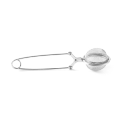 Boule &agrave; th&eacute; r&eacute;utilisable avec poign&eacute;e articul&eacute;e, acier inoxydable, ⌀45x165mm - Hendi