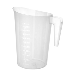 Broc Mesureur Empilable Professionnel 5L Graduation Estamp&eacute;e - Hendi