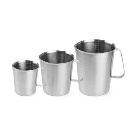 Broc mesureur gradu&eacute; inox 0,5L professionnel cuisine - Hendi