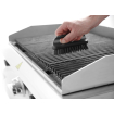 Brosse m&eacute;tallique de nettoyage professionnelle, brins en acier, poign&eacute;e ergonomique, 150x55mm - Hendi