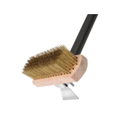 Brosse Nettoyage Four &agrave; Pizza Professionnelle, Cuivre et Poign&eacute;e Aluminium (1320mm) - Hendi