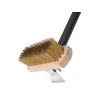 Brosse Nettoyage Four &agrave; Pizza Professionnelle, Cuivre et Poign&eacute;e Aluminium (1320mm) - Hendi