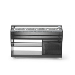 Buffet &agrave; Salades R&eacute;frig&eacute;r&eacute; Arktic GN 1/1 en Acier Inoxydable 1490mm - Hendi