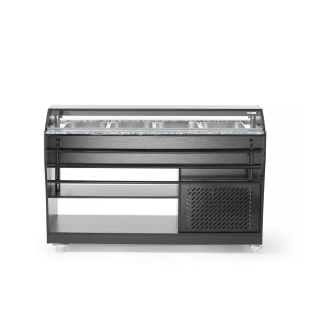 Buffet &agrave; Salades R&eacute;frig&eacute;r&eacute; Arktic GN 1/1 en Acier Inoxydable 1490mm - Hendi