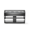 Buffet chauffant professionnel 4 bacs GN 1/1 Acier Inox Noir 1490x765x1370mm - Hendi