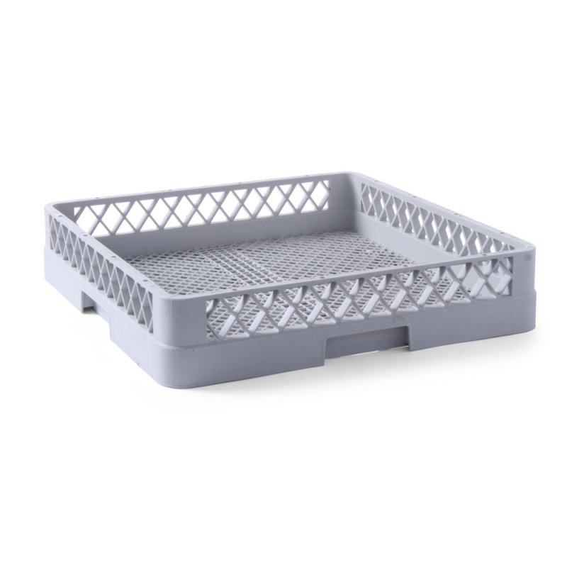 Casier &agrave; couverts professionnel HENDI en PP Polypropyl&egrave;ne 500x500x100mm - Hendi