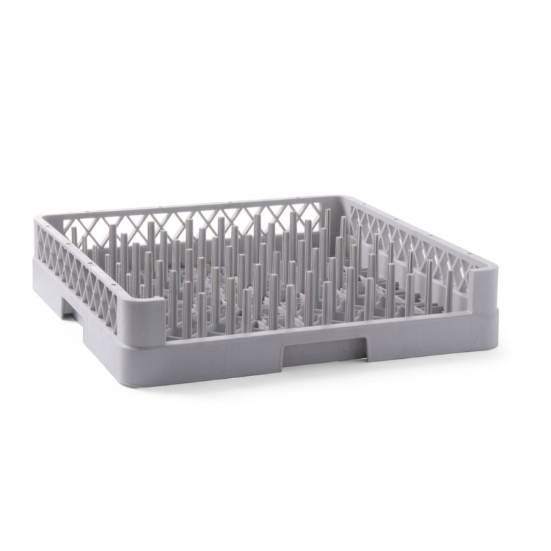 Casier &agrave; plateaux professionnel 500x500x100mm, d&eacute;bit d'eau maximum - Hendi