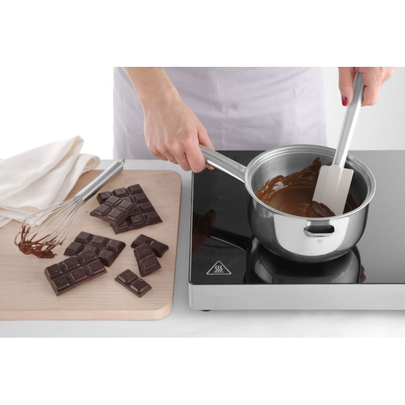 Casserole Bain-Marie Inox Professionnelle 1L (330x165x95mm) pour Chocolat - Hendi