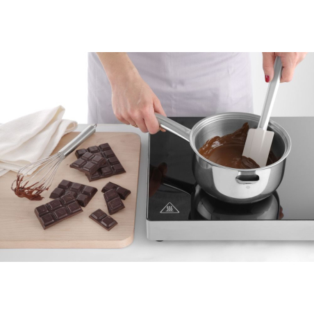 Casserole Bain-Marie Inox Professionnelle 1L (330x165x95mm) pour Chocolat - Hendi