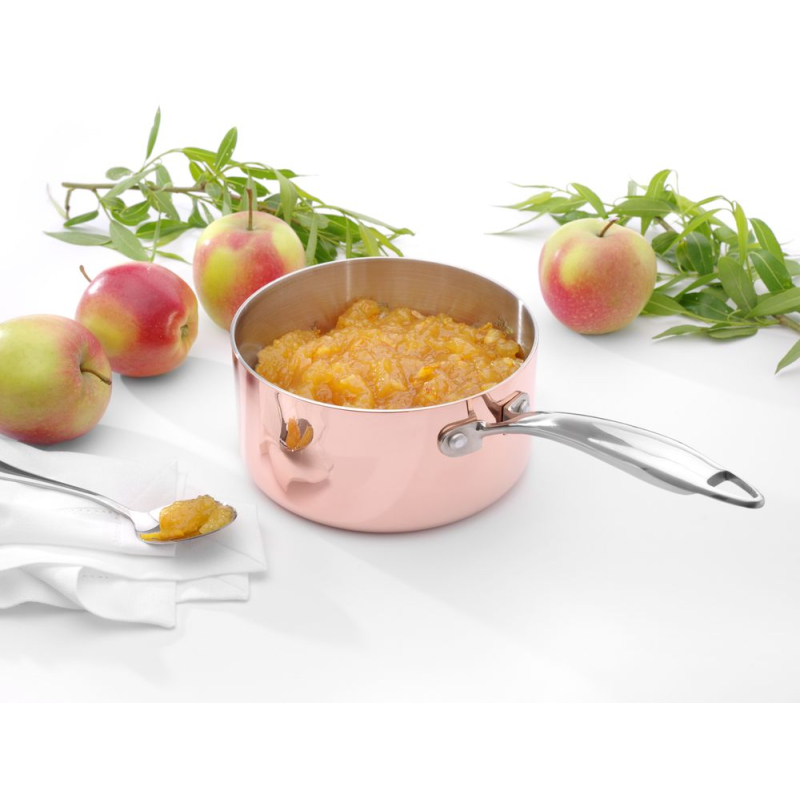 Casserole Professionnelle sans Couvercle Inox, 1,5L, &Oslash;160x80mm - Hendi