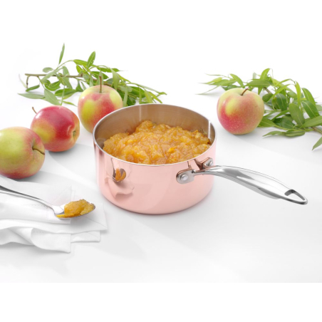 Casserole Professionnelle sans Couvercle Inox, 1,5L, &Oslash;160x80mm - Hendi