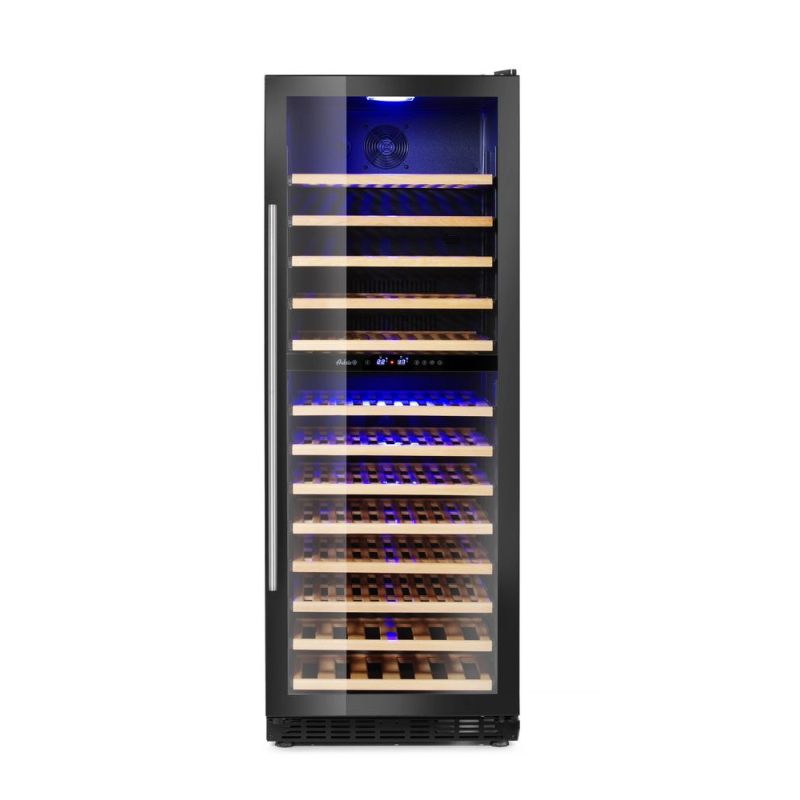 Cave &agrave; vin double zone Arktic, 135 bouteilles, 387L, 595x675x1625mm - Hendi