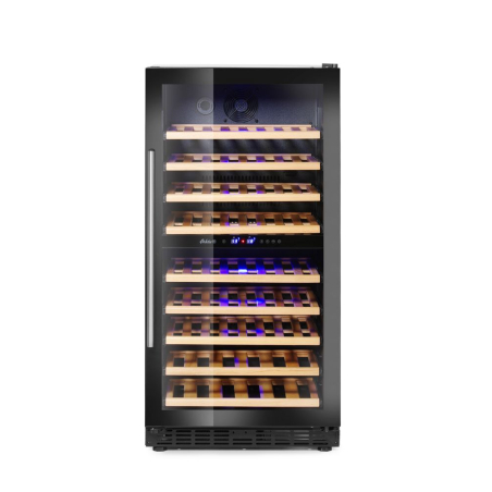 Cave &agrave; vin professionnelle double zone 72 bouteilles 232L Arktic - Hendi
