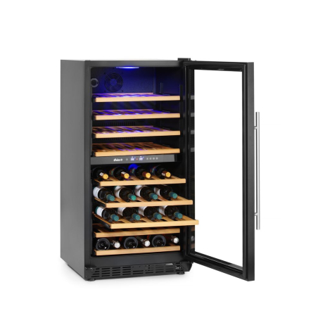 Cave &agrave; vin professionnelle double zone 72 bouteilles 232L Arktic - Hendi