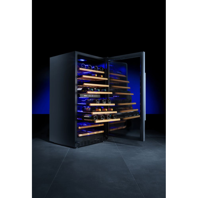 Cave &agrave; vin professionnelle double zone 72 bouteilles 232L Arktic - Hendi