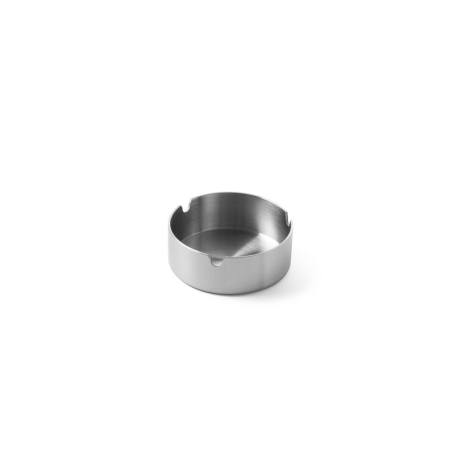 Cendrier Rond Profi Line Inox, ⌀80x30mm - Hendi