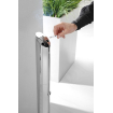 Cendrier sur Pied Professionnel HENDI &Oslash;170x(H)920mm Acier Inoxydable - Hendi