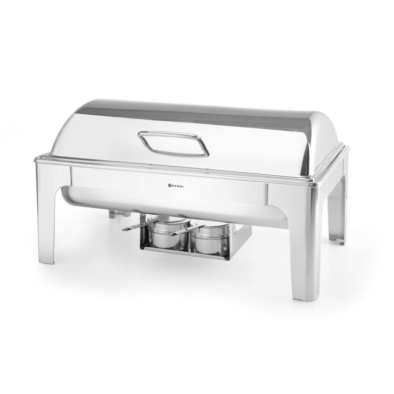 Chafing Dish GN 1/1 Profi Line Poli Miroir 9L - Hendi