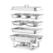 Chafing Dish Professionnel Gastronorme 1/1 Fiora, Inox, 9L - Hendi