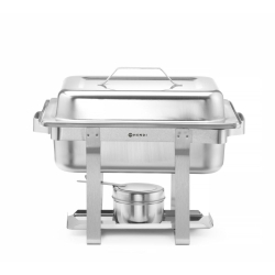 Chafing Dish Professionnel Gastronorme 1/2 &Eacute;conomique 4,5L, Bac Inox 65mm, Kitchen Line - Hendi