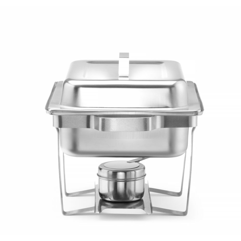 Chafing Dish Professionnel Gastronorme 1/2 &Eacute;conomique 4,5L, Bac Inox 65mm, Kitchen Line - Hendi