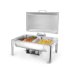 Chafing Dish Professionnel GN 1/1 9L, Finition Satin&eacute;e, Profi Line - Hendi